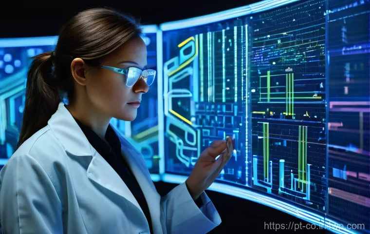 합성생물학의 예측 모델링 및 시뮬레이션 - **Prompt:** "A highly intelligent female scientist, around 35 years old, with short, neat brown hair...