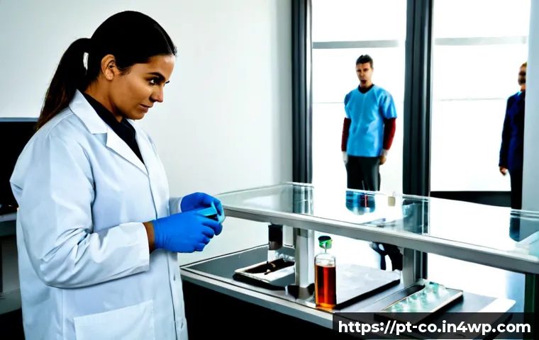 Home 30 합성생물학 연구의 비윤리적 사례 - Photorealistic ethical synthetic biology research scene in a modern São Paulo laboratory, a concerne...